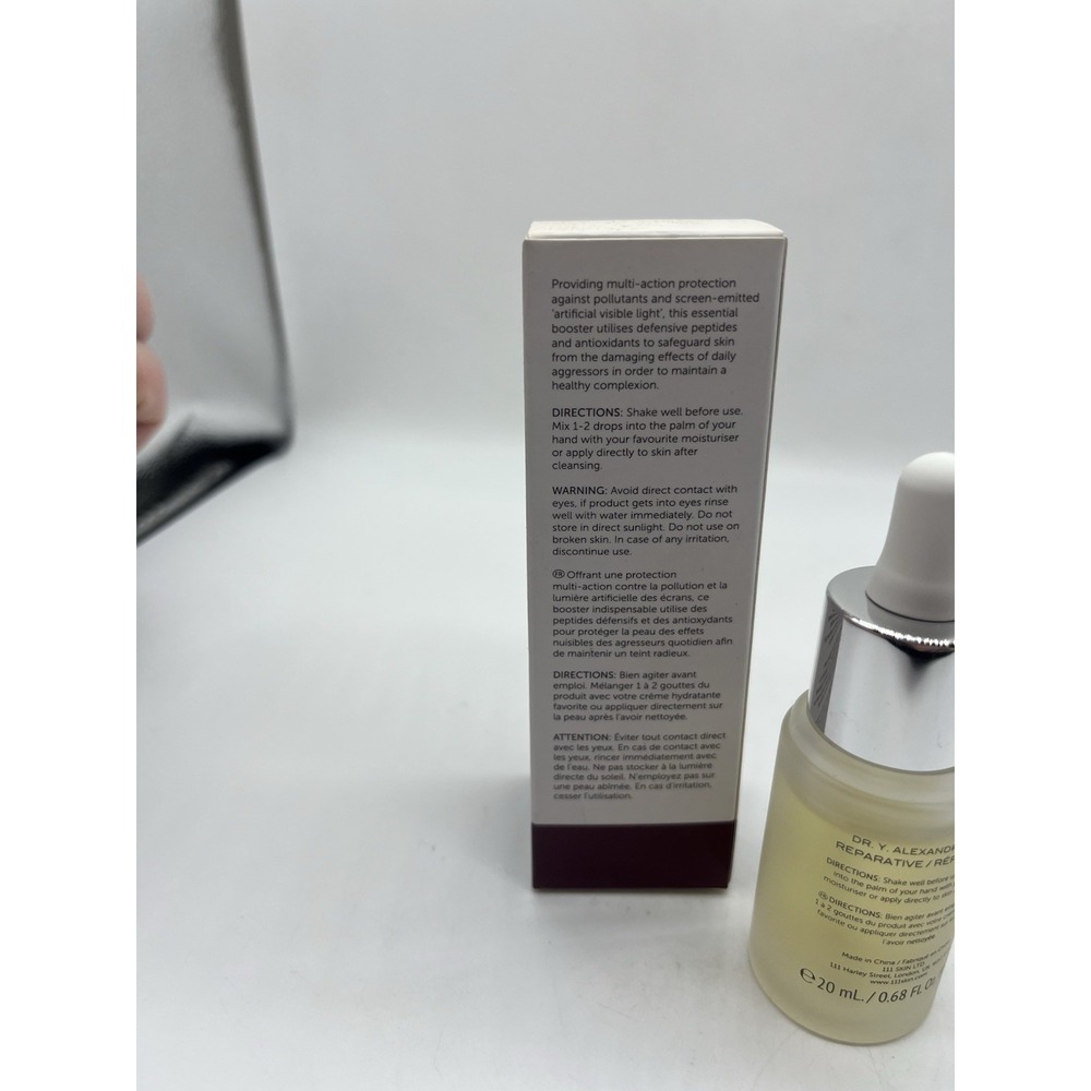 111Skin NAC Y2 Pollution DEFENSE Booster 0.68 fl oz in Box Anti Aging - Picture 8 of 8
